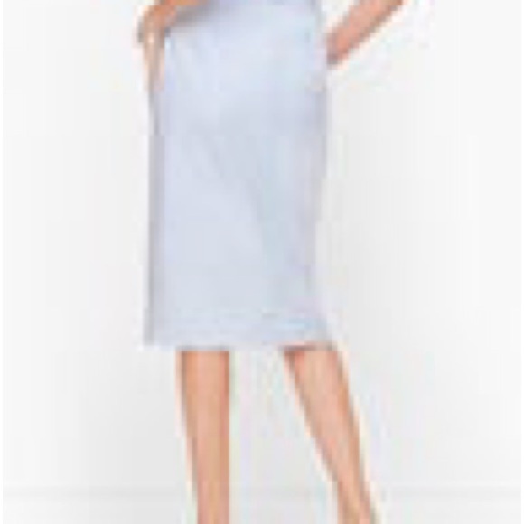 Talbots Seersucker Pencil Skirt. - Picture 4 of 13
